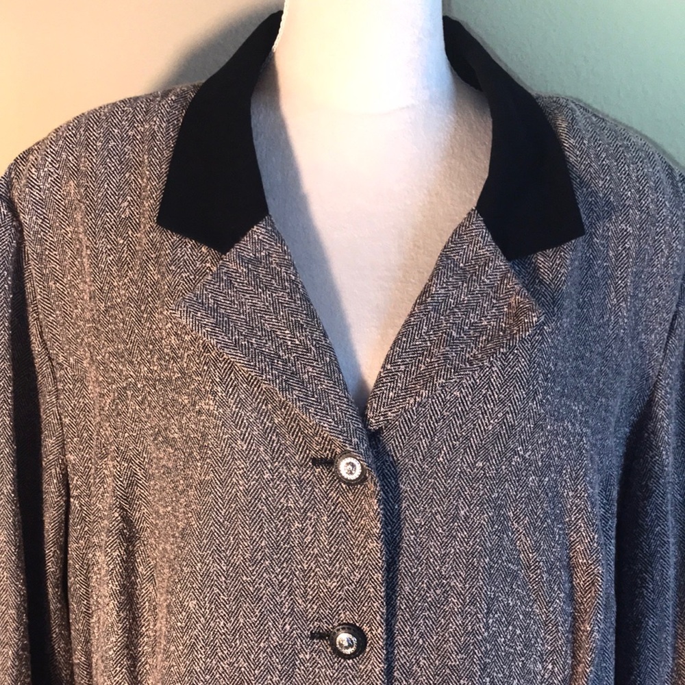 Alesia Brown Blazer, 26W, 4X, NWT